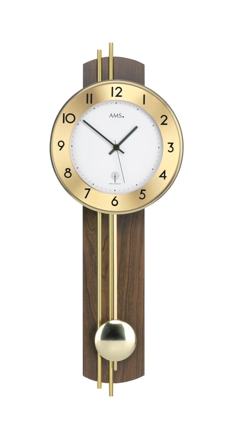 AMS Funk-Pendelwanduhr