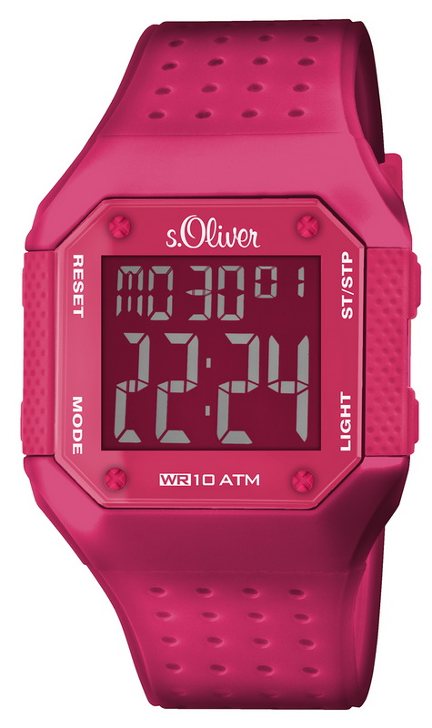 s.Oliver Kunststoffband pink SO-2438-PD Master