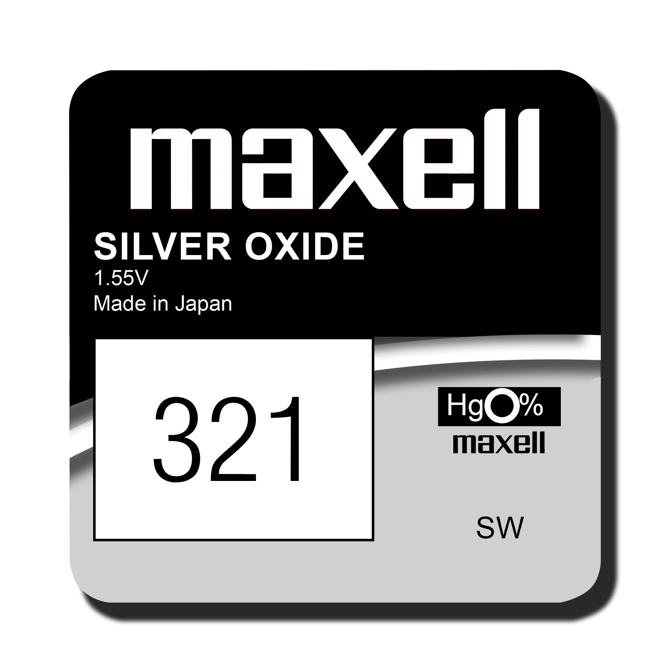 Maxell 321 Knopfzelle