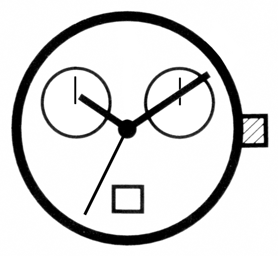 Kleinuhrwerk Quarz ISA 8171/201