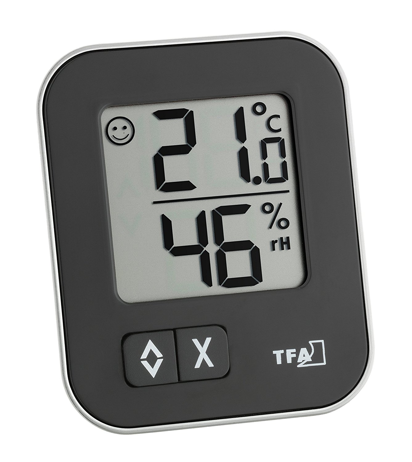 TFA Digitales Thermo-Hygrometer Moxx, schwarz Master