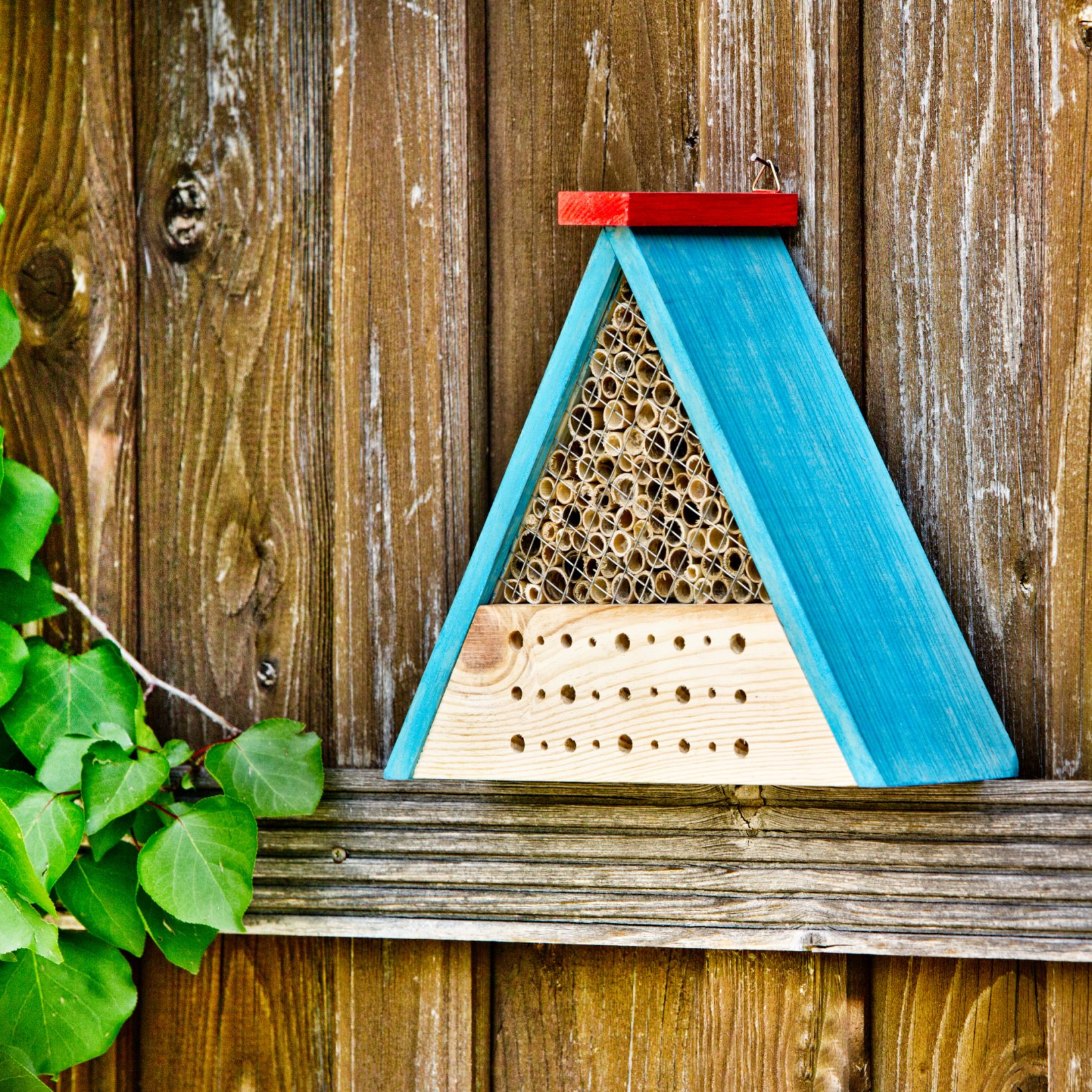 Hôtel pour insectes en kit, peintures et pinceaux inclus