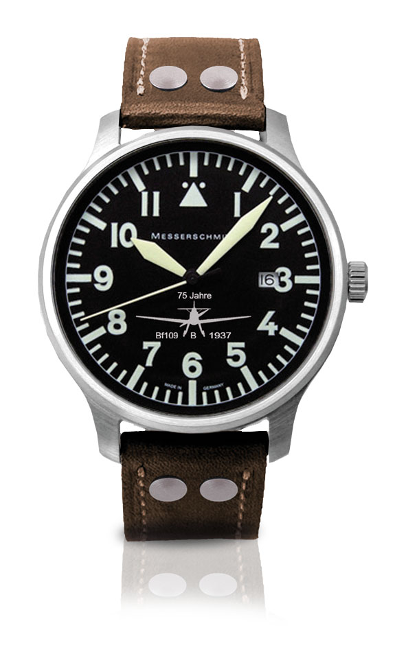 MESSERSCHMITT Montre à quartz homme 75 ans BF 109