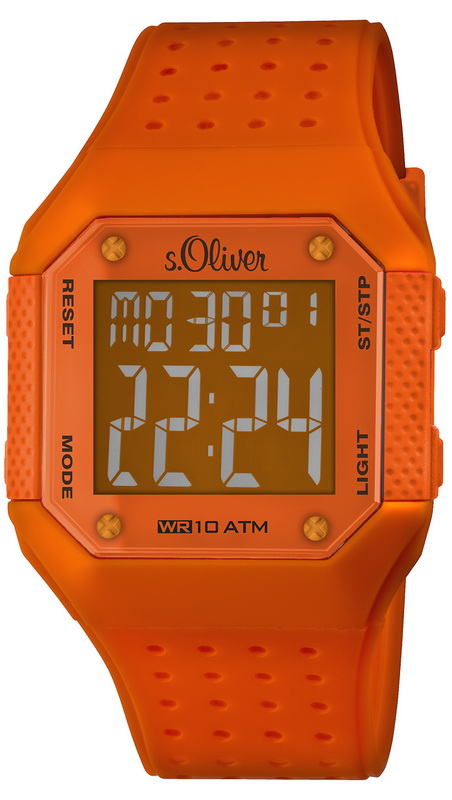 s.Oliver Kunststoffband orange SO-2444-PD