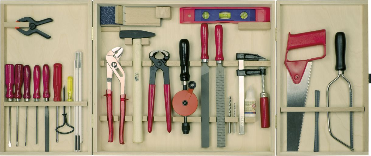 Servante à outils professionnelle, 30 pièces