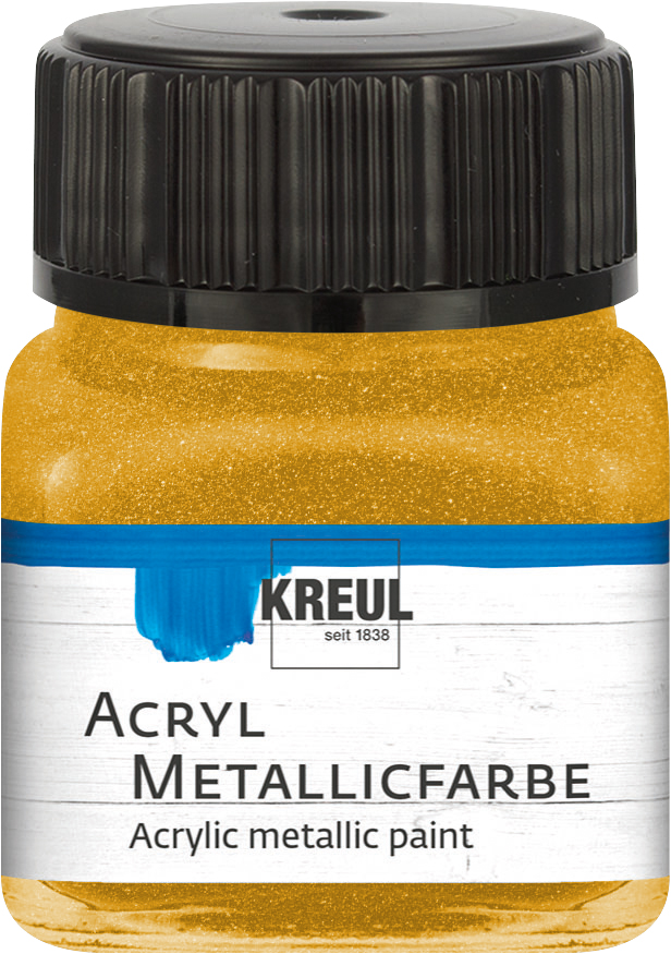 Mattfarbe acryl Zeigerlack goldmetallic 20ml Master