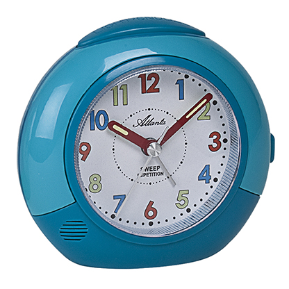 Atlanta 1708/5 Kinderlernwecker blau