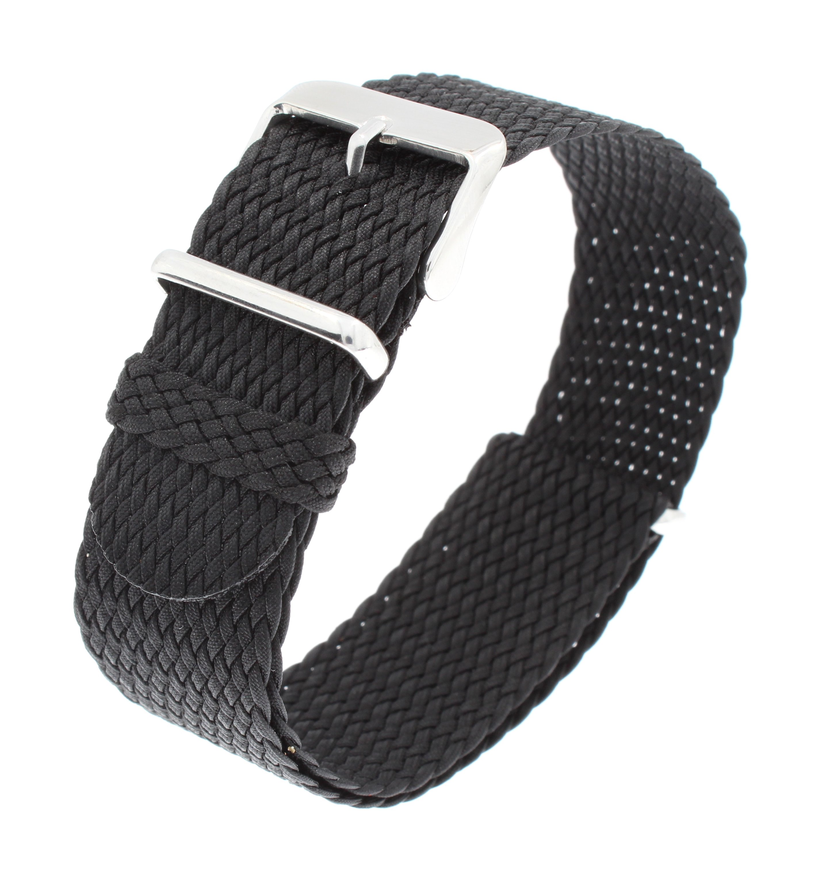 Nato Perlonband schwarz 22mm