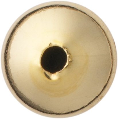 Linse Gold 333/-Gg poliert, rund Ø 6,00mm