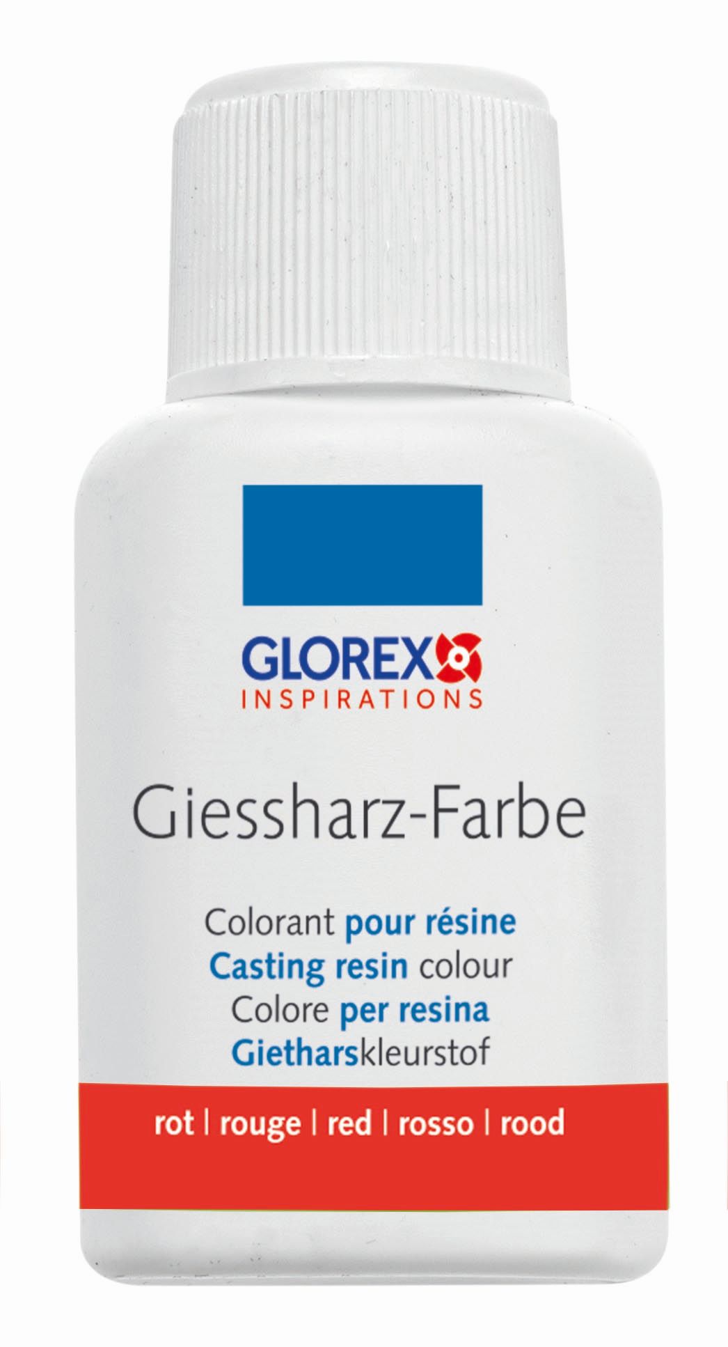 Gießharz-Farbe rot, 20ml