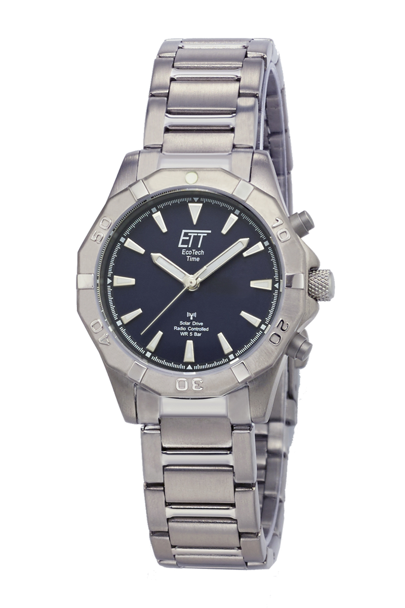 Eco Tech Time Solar Drive Radio Alaska Montre Femme - ELT-11357-23M