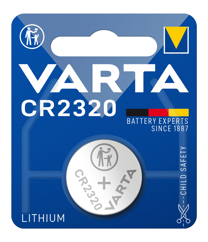 Varta 2320 Lithium Knopfzelle