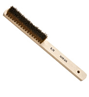 Brosse à main en laiton