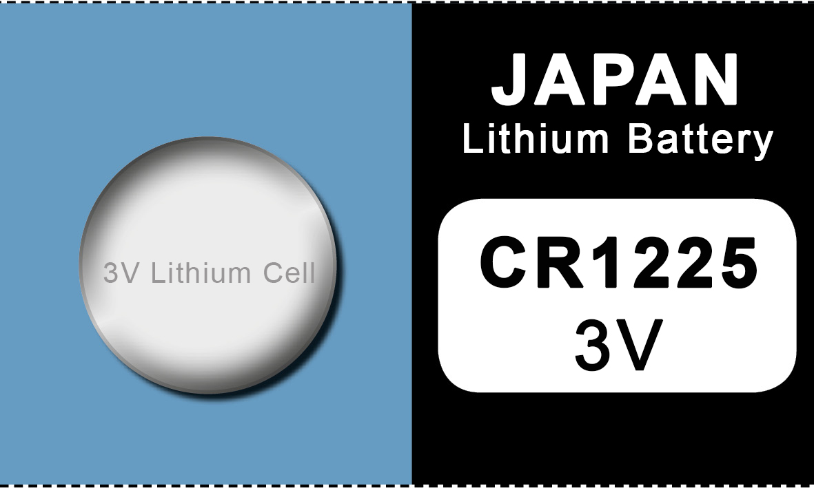 Japan 1225 Lithium Knopfzelle