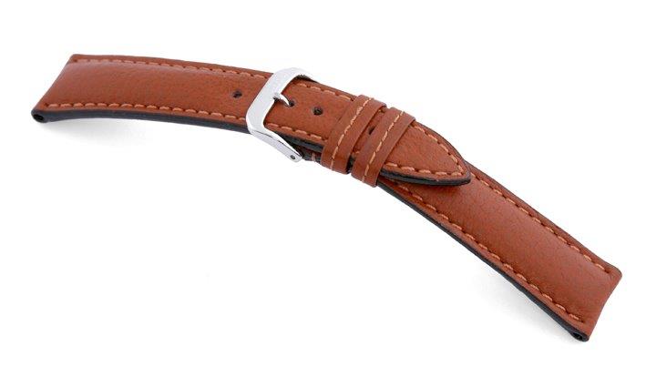 Lederband Pueblo 18mm cognac Echt Büffelleder Master