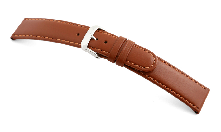 Lederband Phoenix 10mm cognac glatt