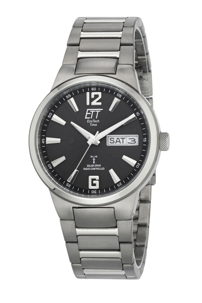 Eco Tech Time Solar Drive Funk Everest II Titan Herrenuhr - EGT-11321-21M