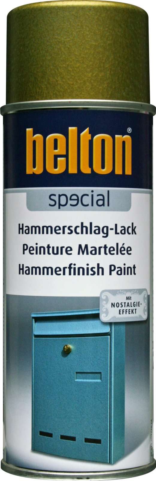 belton Hammerschlag-Lack, gold - 400ml