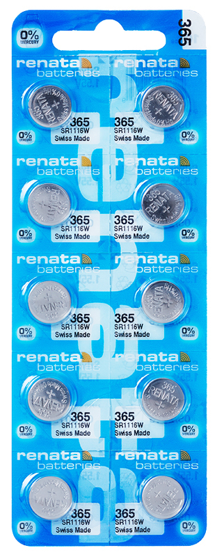 Renata 365 Knopfzelle Multipack