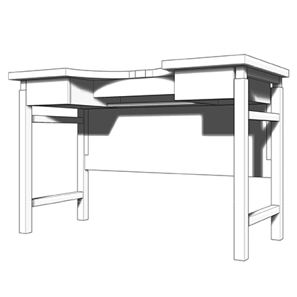 BENCHALIST Goldschmiedetisch Modular II, elektrisch