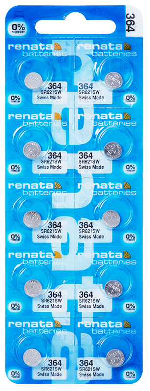 Renata 364 Knopfzelle Multipack