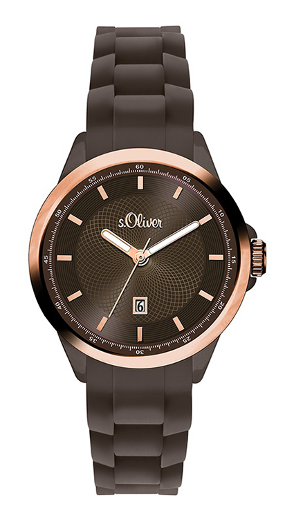 s.Oliver Silikonband braun SO-2953-PQ