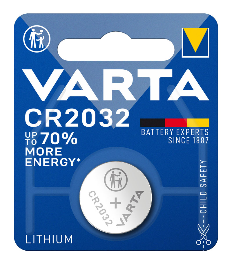 Varta 2032 Lithium Knopfzelle