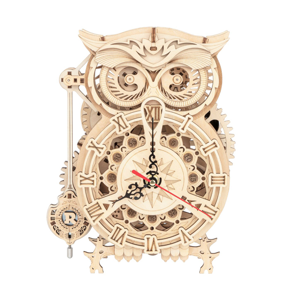 ROKR Kit 3D Horloge à pendule/ Horloge à hibou Owl Clock