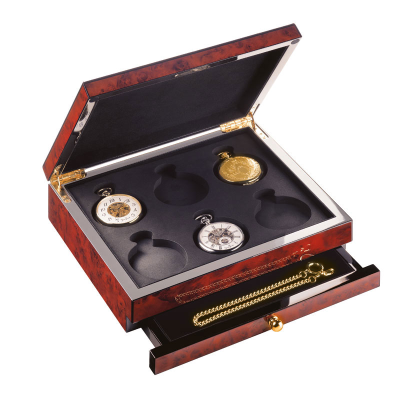 Coffret montre de poche pour 6 montres