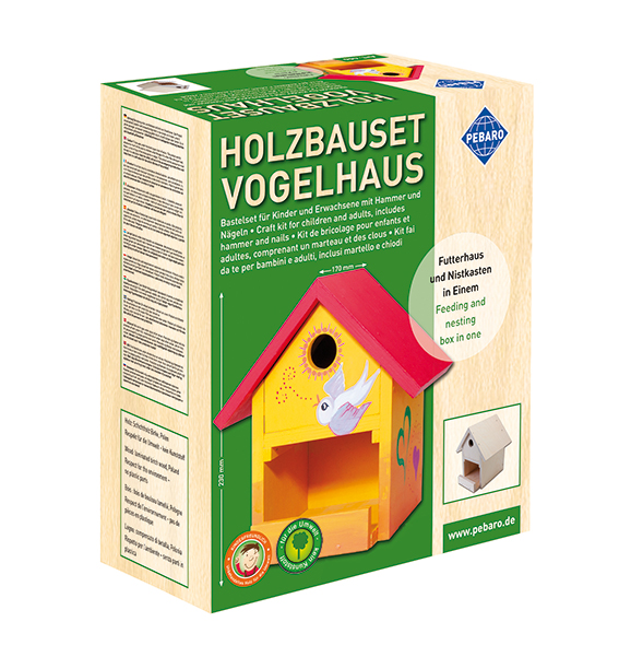 Holzbauset Vogelhaus