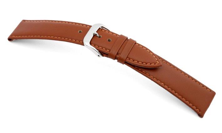 Lederband Arezzo 10mm cognac, glatt Master