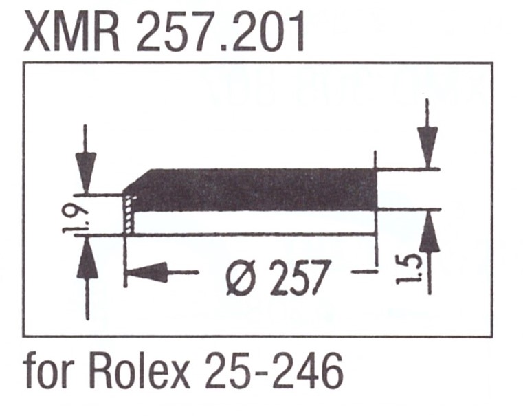 Glas XMR 257.201 Mineral