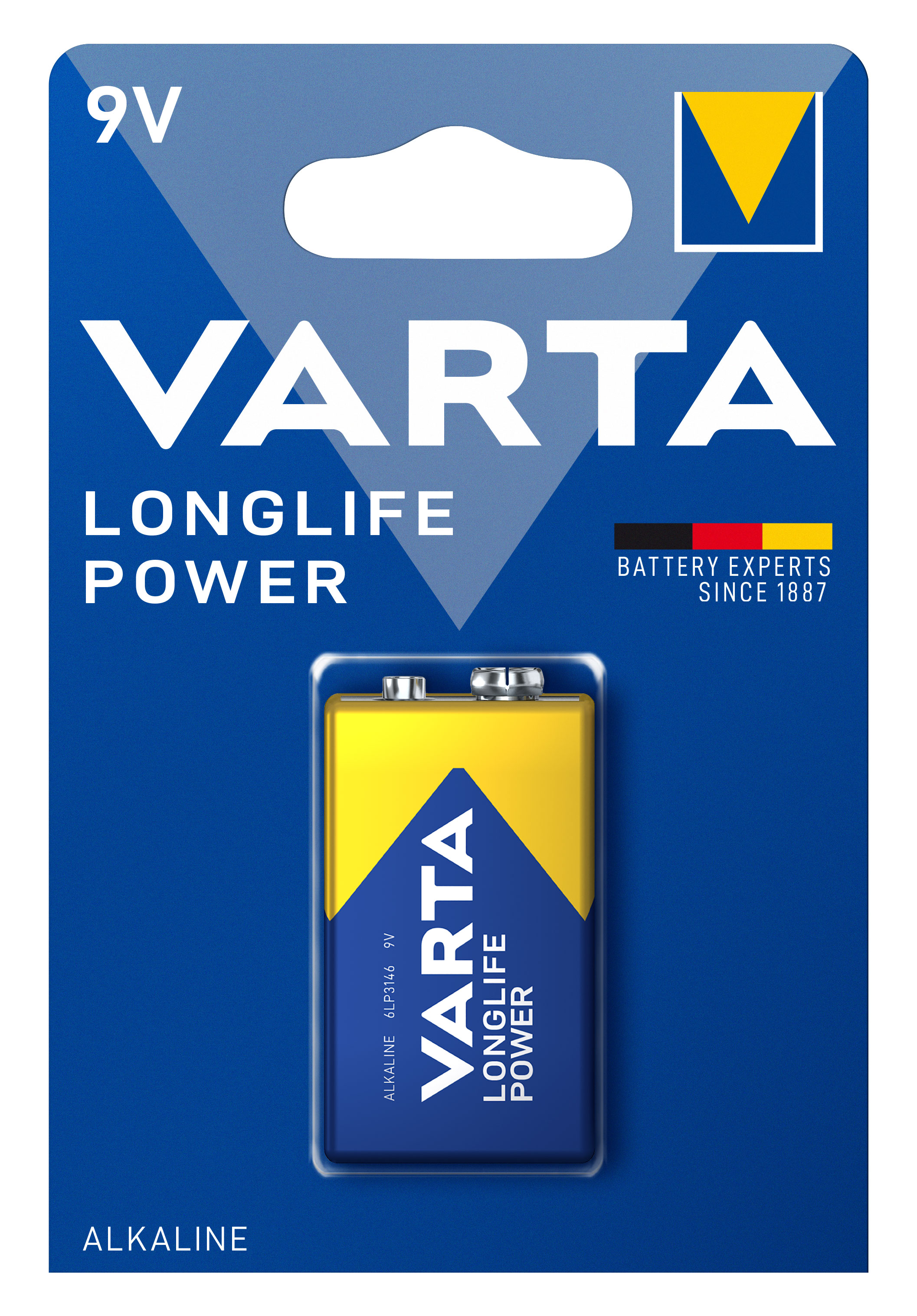 Varta 4922 Batterie 9 Volt Block