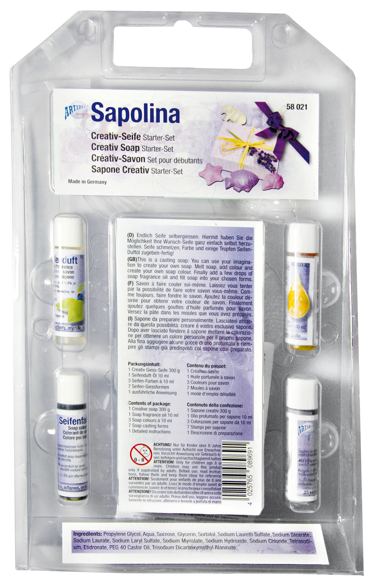 Sapolina Savon Set débutant