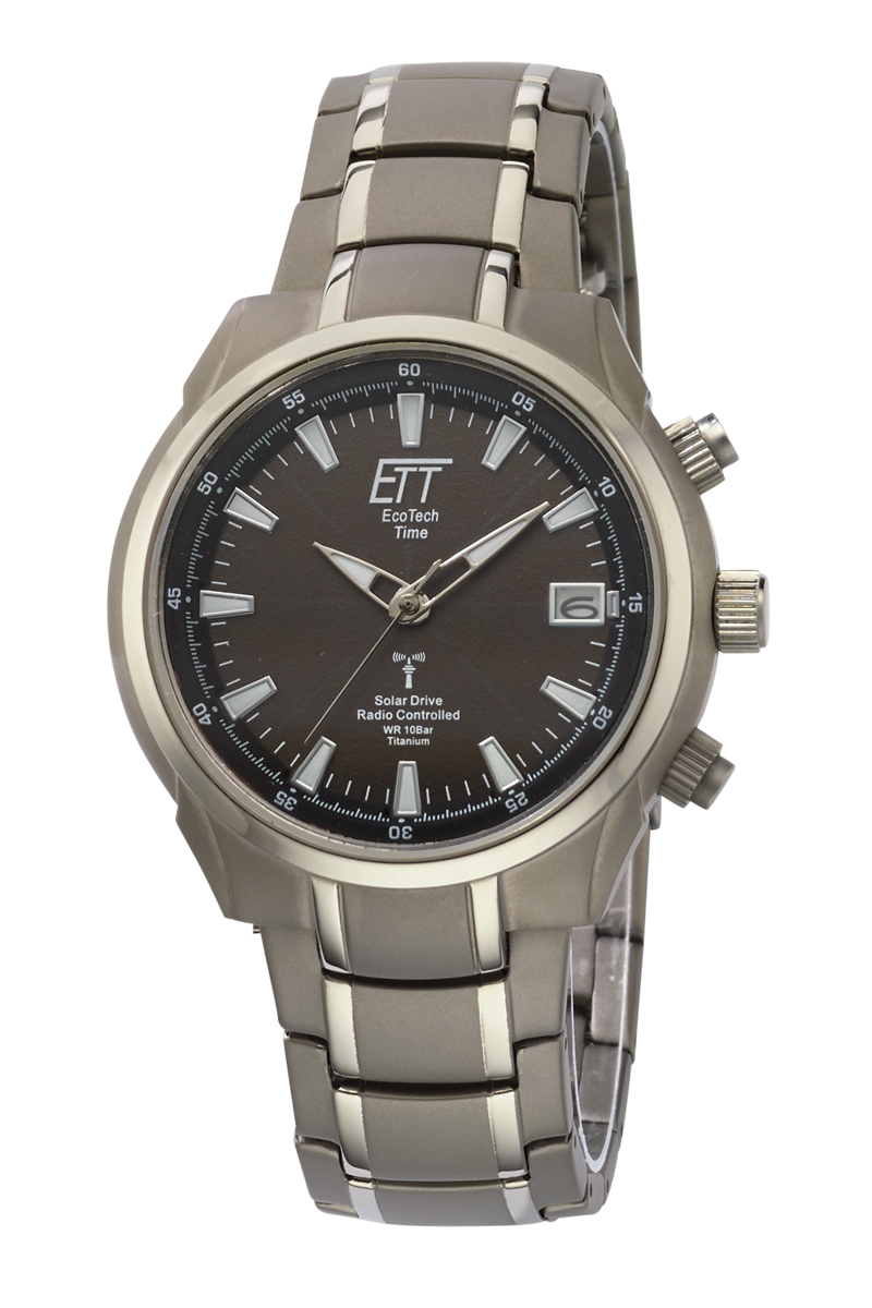 Eco Tech Time Solar Drive radio Aquanaut II Montre homme