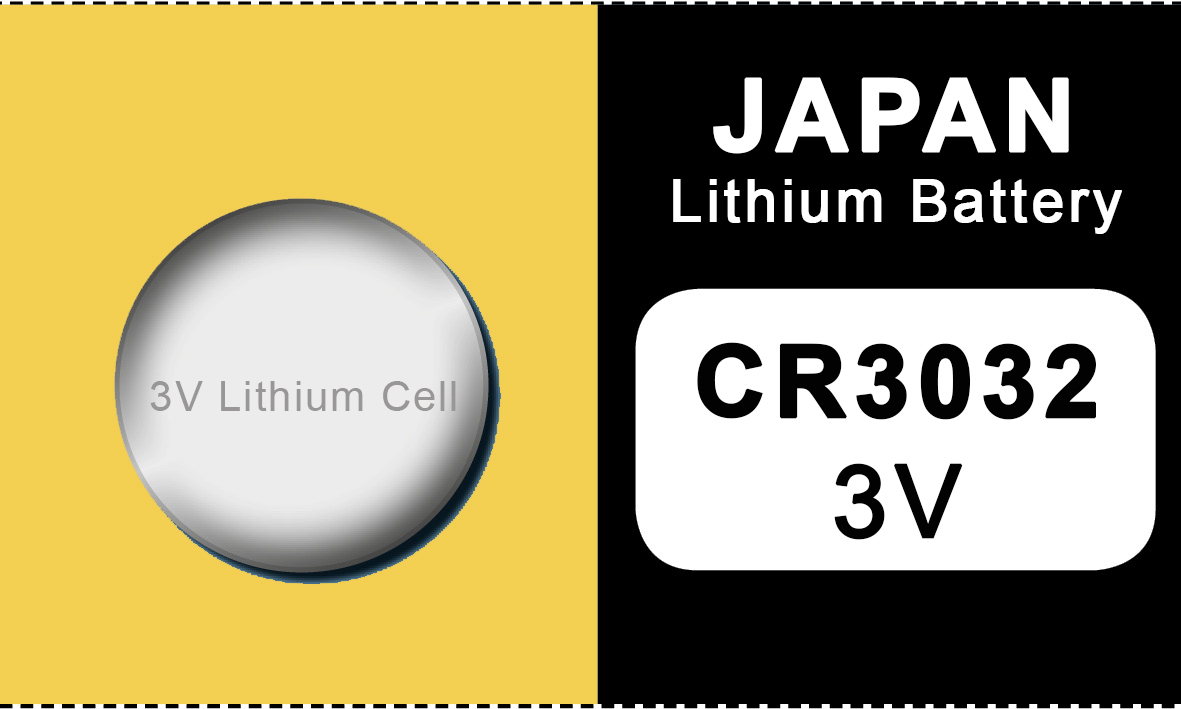 Japan 3032 Lithium Knopfzelle