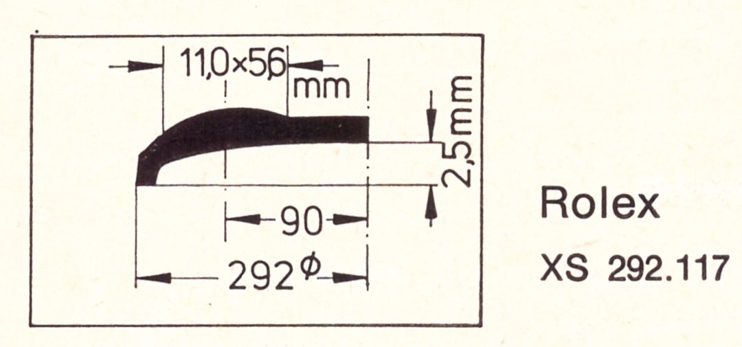 Glas XS 292.117 Stülpglas Kunststoff