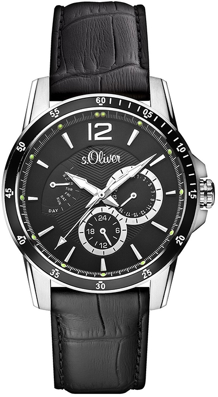 s.Oliver Lederband schwarz SO-2844-LM