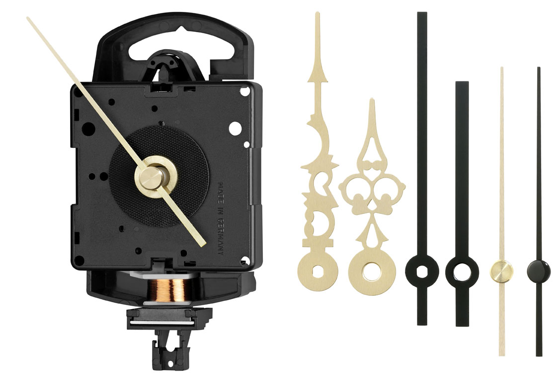 Quarz-Pendel-Uhrwerk-Set Junghans SK 817 inklusive Zeiger-Set, ZWL 11mm Master