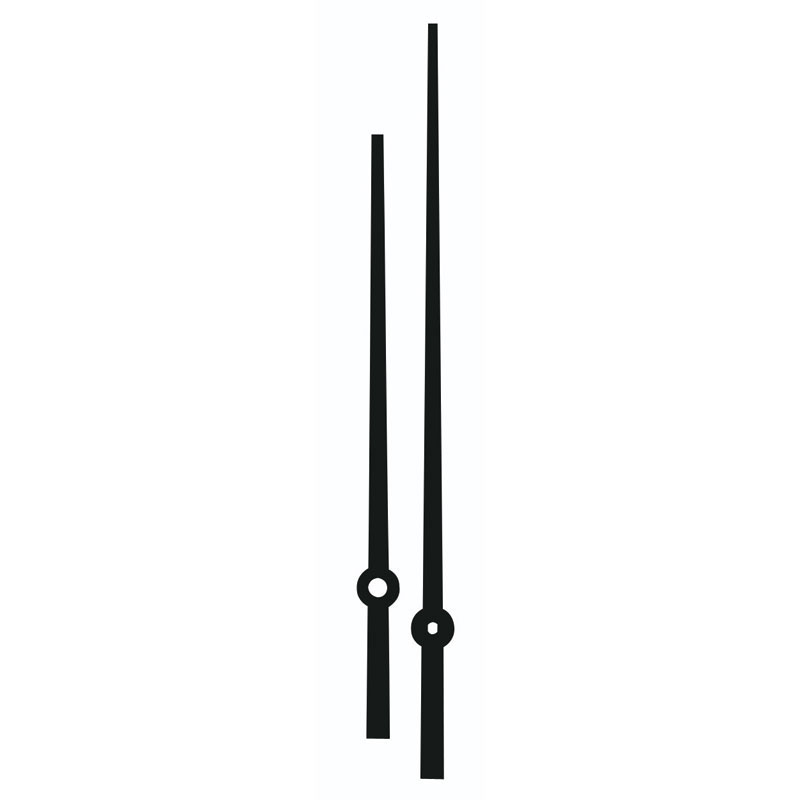 Paire d'aiguille Eurocode lance noir Long.:160mm