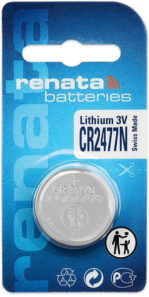 Renata 2477N Lithium Knopfzelle