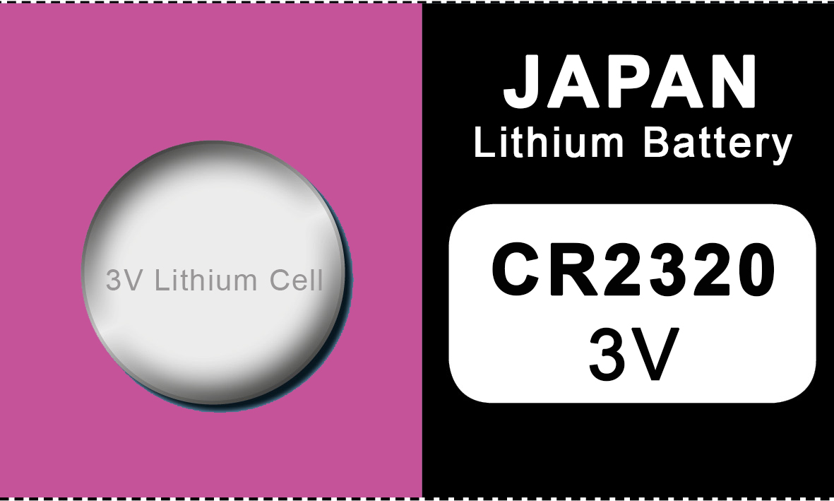 Japan 2320 Lithium Knopfzelle