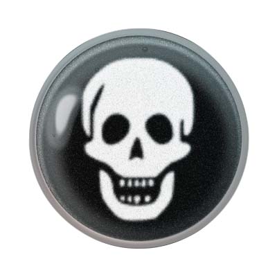 Erstohrstecker System 75 Novelty Motivstecker Totenkopf Studex