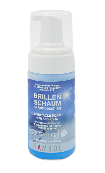 Brillenschaum mit Anti-Beschlag-Formel, 100ml