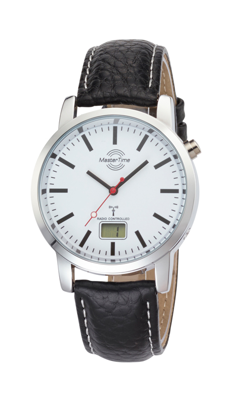 Master Time Funk Basic Bahnhofsuhr Herrenuhr - MTGA-10592-20L Master