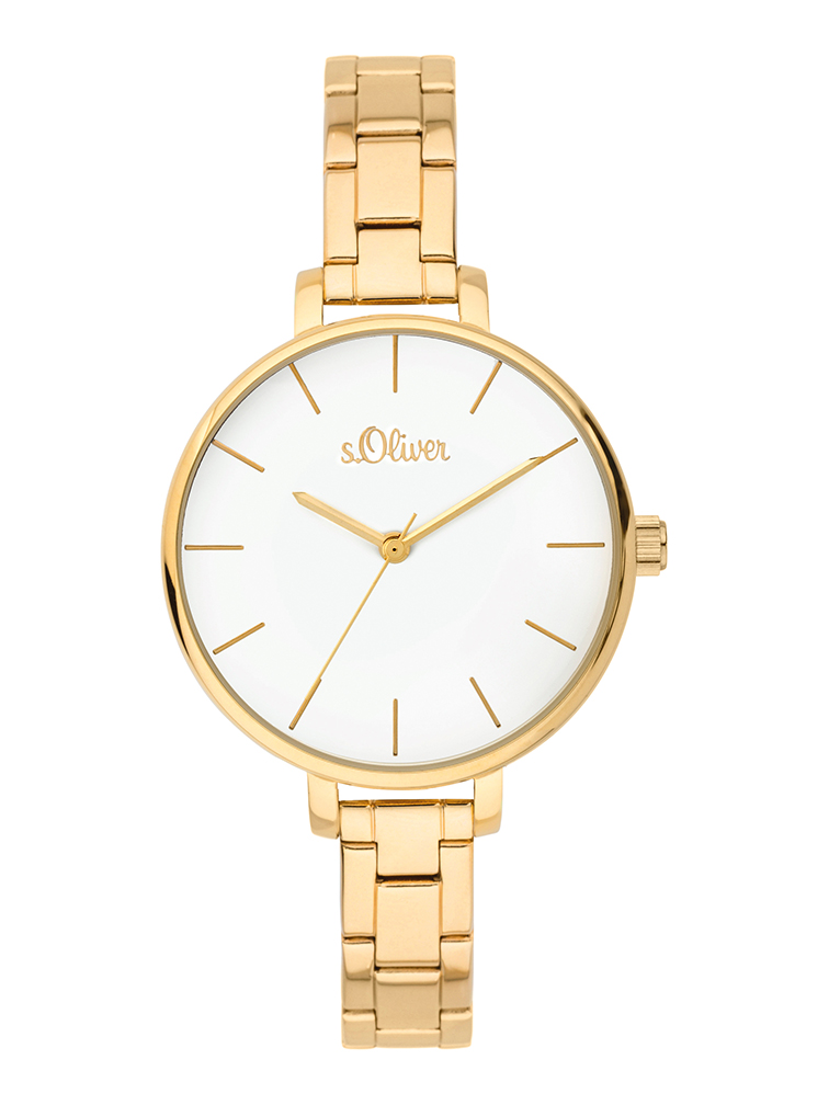 s.Oliver Edelstahl gold SO-3650-MQ