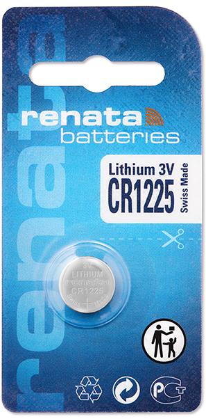 Renata 1225 Lithium Knopfzelle