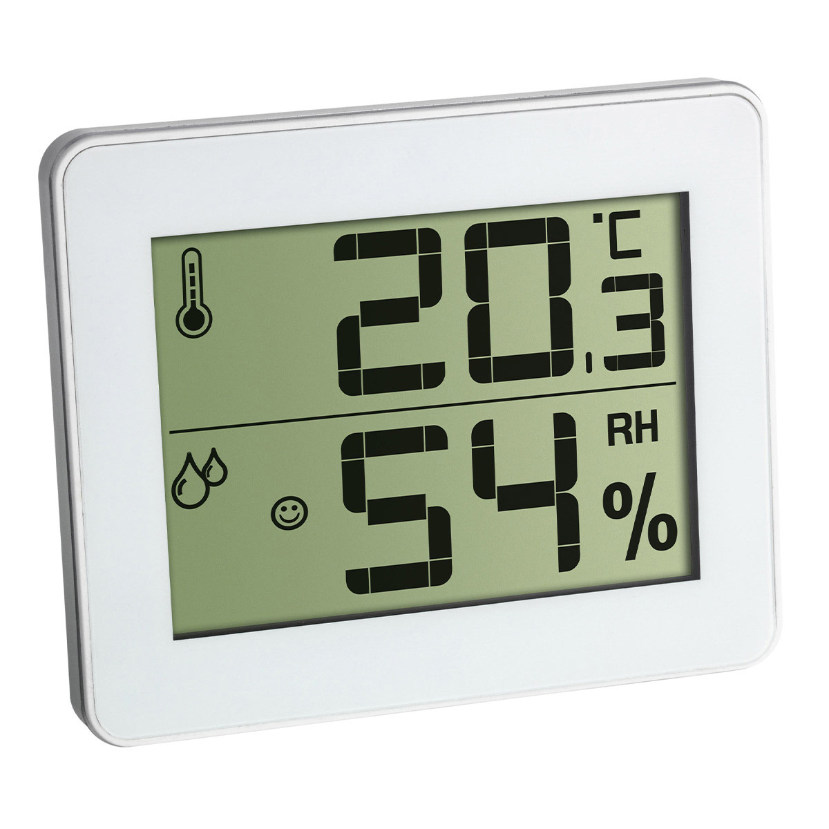 Digitales Thermo-Hygrometer, weiß